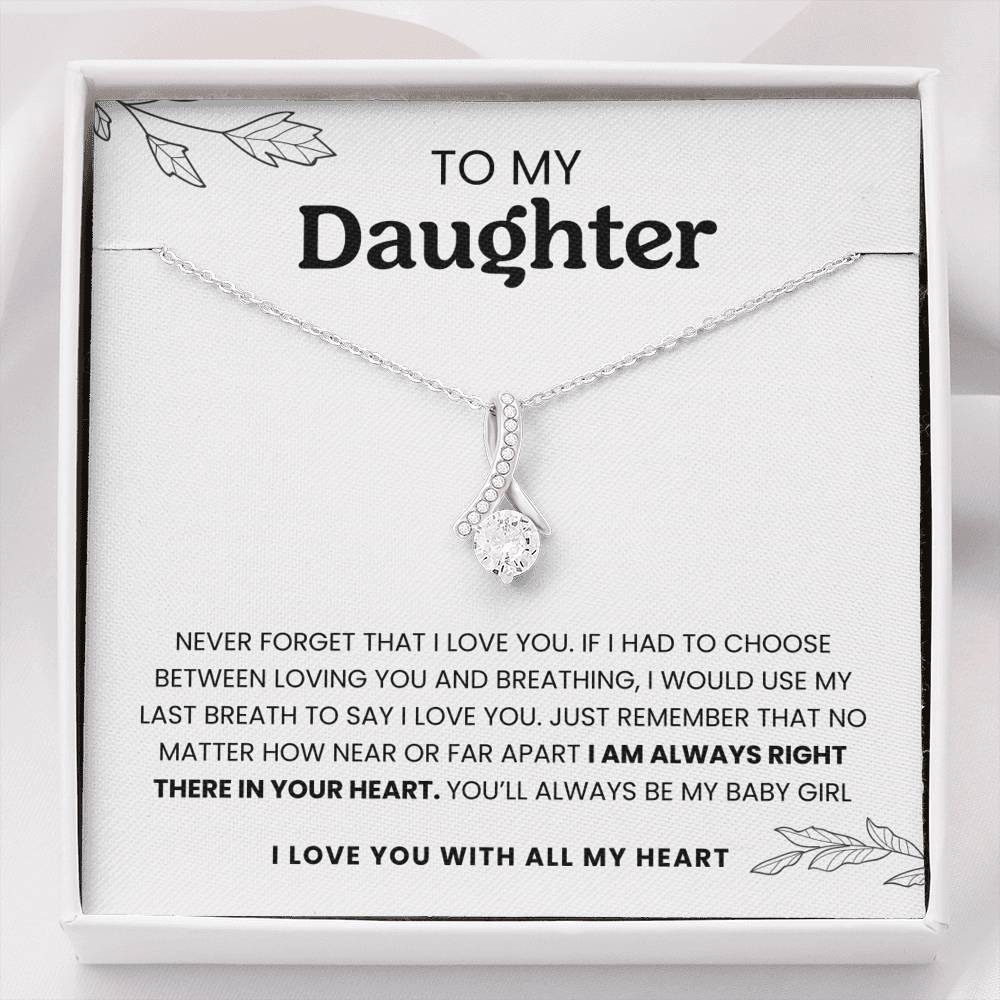 Pendant Necklace Gift For Daughter