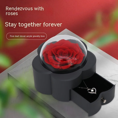 Eternal Rose Jewelry Gift Box